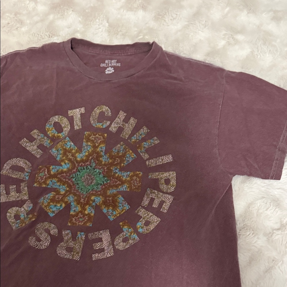 Women's Short Sleeve Graphic Tee - Maroon - Picture 3 of 5